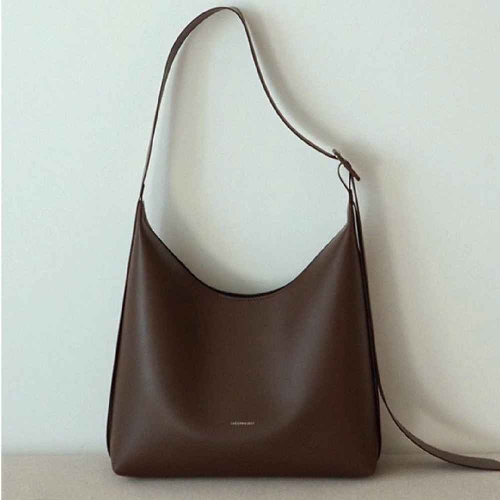 NWOT LECC PROJECT Log Hobo Bag - Dark Brown
